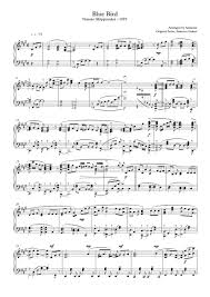 Blue Bird Naruto Shippuden Sheet Music Sheethost In 2020 Blue Bird Naruto Anime Sheet Music Sheet Music