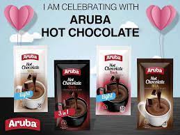 Without compromising any taste, you'll still get the sweet and creamy taste of hot chocolate with a lighter sip. Aruba Aruba Hot Choclate Valentine Facebook