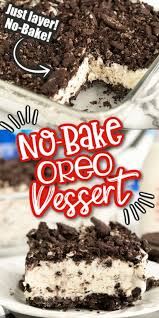 No Bake Oreo Dessert 15 Minutes Crazy Easy And Delicious In 2020 Oreo Dessert No Bake Oreo Dessert Yummy Food Dessert
