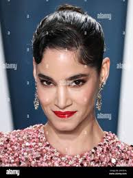 Pink chiffon dress hi-res stock photography and images