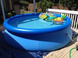 Intex Easy Set Pool Review Inflatable Pool Youtube