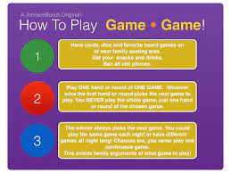 We Play An Awesome Family Game Called Game Game In Our House It S Solved All Arguments About What Game To Pl Favorite Board Games Family Games Games To Play
