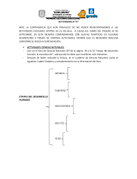 Cuarto grado quinto grado sexto grado Actividades Sexto Grado 3