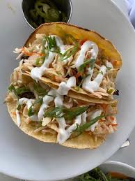 Maybe you would like to learn more about one of these? Excellent Lunch At Moonrakers Fig Prosciutto Flatbread Fish Tacos And Gazpacho Service By George Was Attentive And Friendly Picture Of Moonrakers Beaufort Tripadvisor