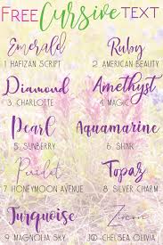 A Collection Of Free Cursive Text You Can Download And Use On Your Computer Or Use In Cricut Design Free Cursive Fonts Free Script Fonts Free Fonts For Cricut
