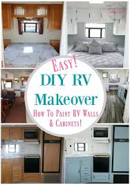 #trailermakeover #campermakeover #trailerreno #camperremodel #tinyhome #camperbuild trailer makeover, camper remodel, camper makeover, tiny home. Easy Rv Remodeling Instructions Rv Makeover Reveal Must Have Mom