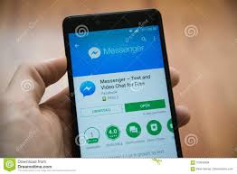 Facebook Messenger Application In Google Play Store Editorial Stock Image Image 103340934 Elite Marketing Pro Google Play Store Facebook Messenger