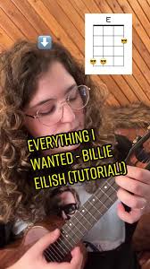 Billie Eilish "Everything I Wanted" Ukulele Tutorial