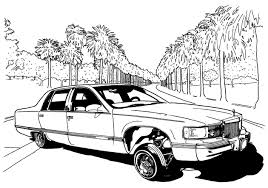 Convertibles mustang car coloring pages. Lowrider Car Drawing Easy Novocom Top