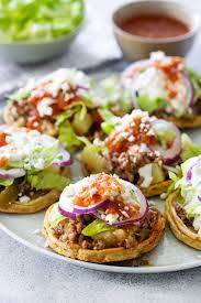 Sopes de Picadillo | Easy Recipe