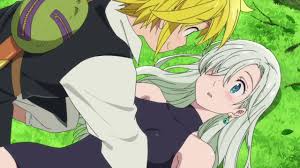 The seven deadly sins meliodas impression sur toile. Dessin Seven Deadly Sins Meliodas Et Elizabeth Elizabeth And Meliodas From The Seven Deadly Sins So But Having Her Adoptive Father Zaratras Killed By Her Role Models The Seven
