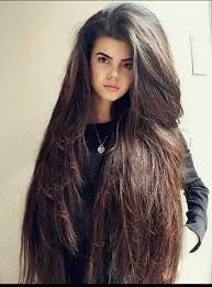 Whoah Full Body Brunette Straight Hair Absolutely Powerful To The Eyes Big Volume Hair Really Long Hair Straight Hairstyles