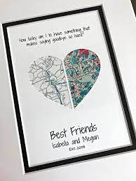 Best Friend Going Away Gift Personalized Christmas Gifts For Friends Gift For Best Friends Long Distance Friendship Gift Moving Away Personalised Gifts For Friends Personalized Christmas Gifts Birthday Gifts
