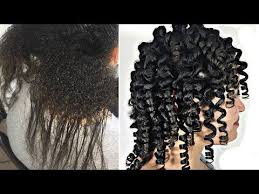Beautiful Flexi Rod Curls On Transitioning Hair For Heat Damage And Chemical Damage As Well Transitioning Hairstyles Natural Hair Styles Flexi Rod Curls