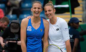 How tall are the pliskova twins? Czech Twins Karolina And Kristyna Pliskova Are Set To Thrill The Crowd At Tennis Tournament Daily Mail Online