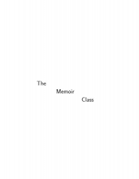 The Memoir Class