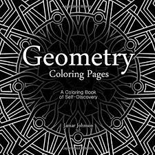 The back of the book even features a sheet of 100 stickers. Amazon Com Geometry Coloring Pages A Coloring Book Of Self Discovery 9781512086874 Johnson Jamar James Books