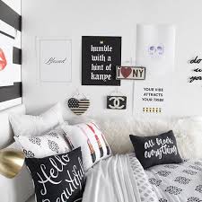 Black And Red Dorm Room Ideas Black White Red All Over Shop At Dormify Com Girls Dorm Room Gallery Wall Bedroom Spare Room