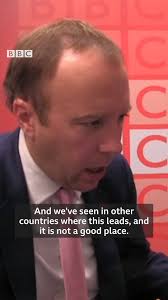 Don't kill your gran by catching coronavirus and passing it on." Health  Secretary Matt Hancock has said the UK could see a second spike in  coronavirus cases if young people don't follow