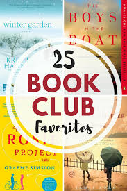 25 Favorite Book Club Picks Best Book Club Books Book Club Reads Book Club Suggestions