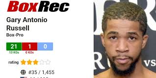BoxRec: Gary Antonio Russell