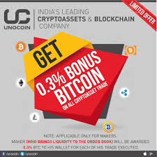 Why are cryptocurrencies so popular in india? For The First Time In India Unocoin Brings An Exciting Offer To Trade Crypto Assets Unocoin Exchange Now Get Back 0 3 Bon Order Book Blockchain Bring It On