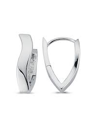 Handgefertigte sterling silber ohrringe geschmiedet, um eine schöne tropfenform. Adelia S 925 Sterling Silber Ohrringe Creolen Silber Galeria Karstadt Kaufhof