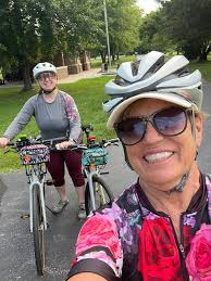 Welcome Wednesday ride with friends and dinner