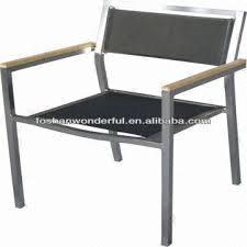 All chairs are warranted for 25 years. Outdoor Garden Furniture Stainless Steel Garden Chairs With Teak Wf 2206s Global Sources