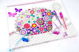 School's out for summer, so keep kids of all ages busy with summer coloring sheets. Colored Gel Pens Make Adult Coloring Very Interesting Ooly