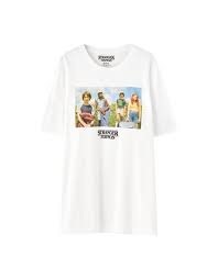 Stranger Things 3 T Shirts Pull Bear