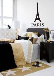 Another Simple Easy Look Paris Themed Bedroom Paris Themed Room Gold Bedroom