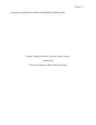 Pdf Pearson S Product Moment Correlation Sample Analysis