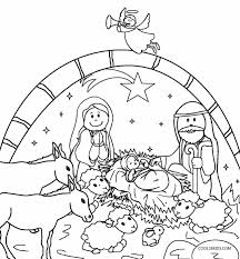 Let your children's imaginations run wild with these best easter coloring pages for kids. Printable Nativity Scene Coloring Pages For Kids