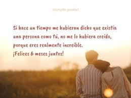 Feliz desde los primeros meses a tu lado. Carta De 6 Meses De Novios Cumple Genial
