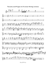 Toccata and Fugue in D minor String version Sheet Music - Toccata ...