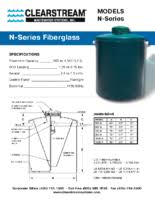 N Series Fiberglass Wastewater System Clearstream Systems