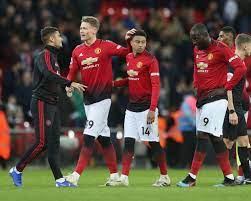Scott Mctominay And Jesse Lingard Of Manchester United Celebrate Manchester United Jesse Lingard Manchester