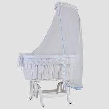 Bebeğinizin rahatı ve güvenliği düşünülmüş uyku setleri ile hem bebeğiniz hem siz rahat uyuyun! Gg Baby Beyaz Ahsap Sepet Besik Muslin Uyku Seti Mavi