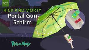 5 out of 5 stars. Rick And Morty Portal Gun Schirm Youtube