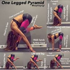 Yoga Tips One Legged Pyramid Types Of Yoga Yoga Fitness Yoga Benefits