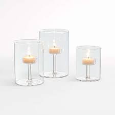 Vincigant silver crystal tea light candle holders/sparklers wedding candelabra housewarming dining room coffee table decorative centerpiece,set of 2. Candle Holders Pillar Votive Lantern Crate And Barrel Canada
