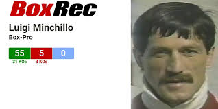 BoxRec: Luigi Minchillo