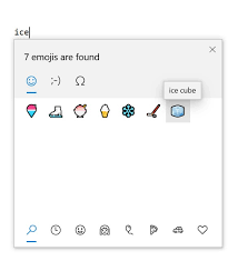 Seach Emoji 12 By Keyword Microsoft Emoji Settings App