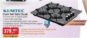 Cam set üstü ocak fiyatları. Kumtel Cam Set Ustu Ocak Dogalgazli Indirimde Market