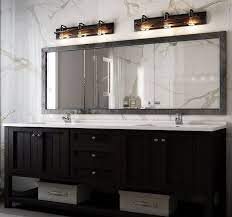 This is what i originally wanted actually but the electrician said it wasn't possible in my powder room as i have a lot of pipes running inside that wall. How To Light A Bathroom Bathroom Lighting Ideas Ylighting
