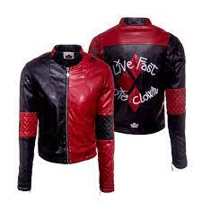 Harley Quinn: Live Fast, Die Clown The Suicide Squad Replica Jacket -  Merchoid