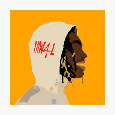 Ynw Melly Poster By Brandonpickus Digital Art Design Colorful Wallpaper Aesthetic Colors