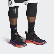Adidas dame 5 all skate. Dame 5 Shoes Core Black Shock Red Active Purple Bb9313 Adidas Dame Top Basketball Shoes Nike Basketball Shoes