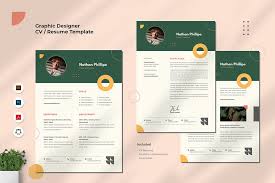 Highlight the graphic design resume skills and duties. 30 Best Web Graphic Designer Resume Cv Templates Examples For 2020